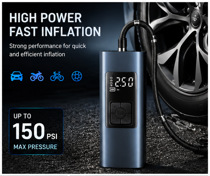 Wireless Portable Electric Car Air High Power
