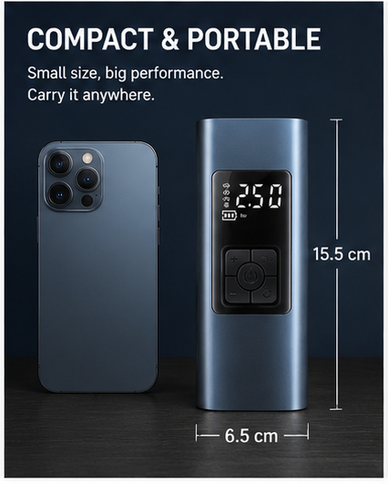 Wireless Portable Electric Car Air High Power